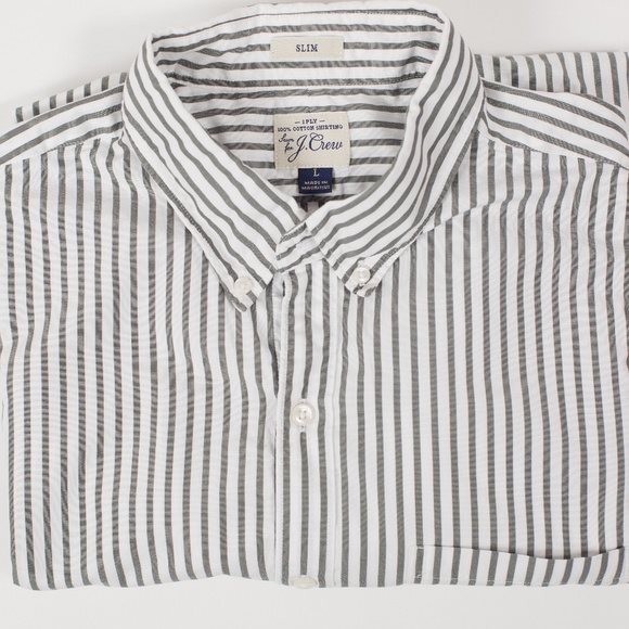 J. Crew Other - 💥 J.Crew Shirts - J.Crew Slim 2 ply cotton stripe